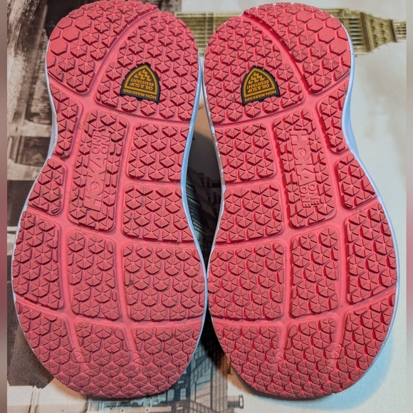 Hoka W Bondi SR Slip Resistant Moonlight Pale Dusk Running Shoes Women Size 8.5 - Picture 12 of 14